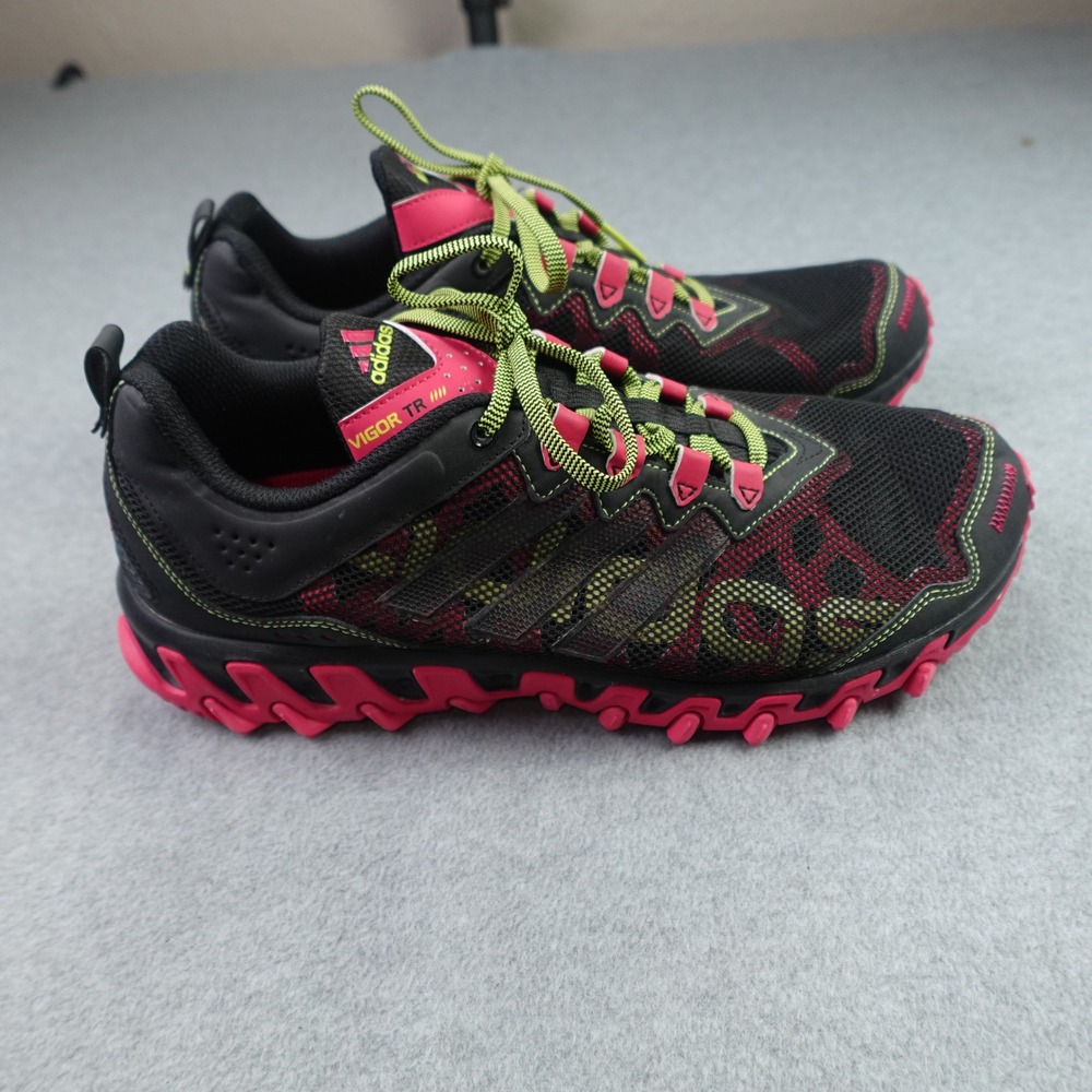 Adidas Sneakers Womens 11 Black Pink Vigor TR 3 Trail Running Shoes